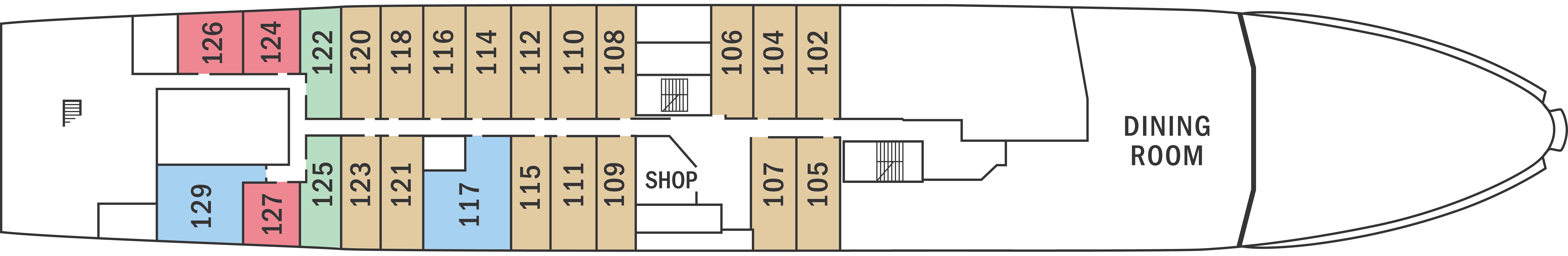 Lindblad Expeditions National Geographic Endeavour Deckplans Upper Deck.jpg